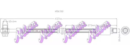 Тормозной шланг KAWE H5631Q