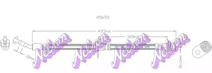 Шлангопровод KAWE H5655