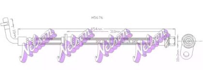 Шлангопровод KAWE H5676