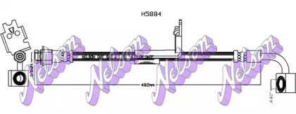 Тормозной шланг KAWE H5884