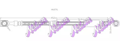 Шлангопровод KAWE H6076