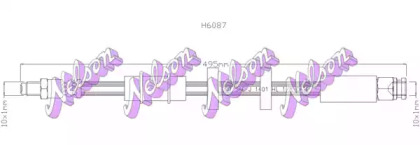 Шлангопровод KAWE H6087