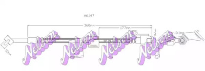 Шлангопровод KAWE H6147