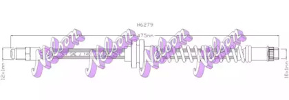 Тормозной шланг KAWE H6279