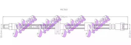 Шлангопровод KAWE H6360