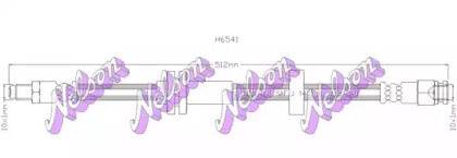 Тормозной шланг KAWE H6541