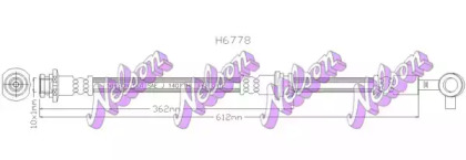 Шлангопровод KAWE H6778