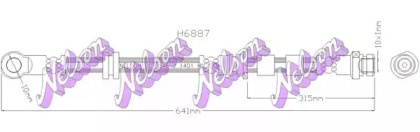 Шлангопровод KAWE H6887