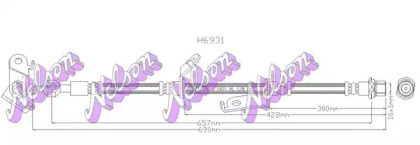 Шлангопровод KAWE H6931