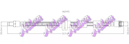 Шлангопровод KAWE H6945