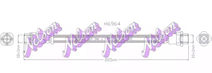 Тормозной шланг KAWE H6964