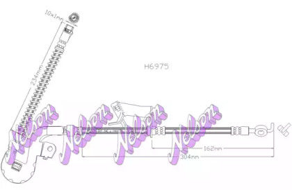 Шлангопровод KAWE H6975