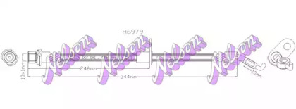 Шлангопровод KAWE H6979