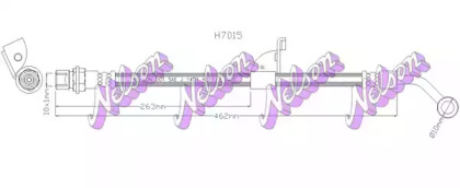 Шлангопровод KAWE H7015