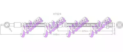 Шлангопровод KAWE H7024