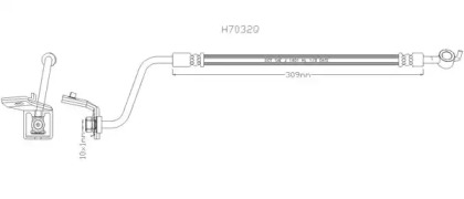 Шлангопровод KAWE H7032Q