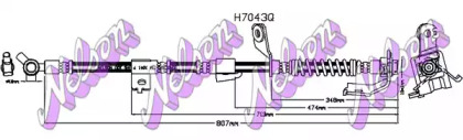 Шлангопровод KAWE H7043Q