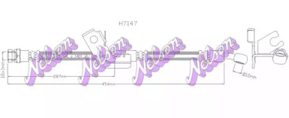 Шлангопровод KAWE H7147