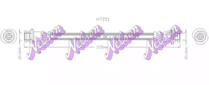 Шлангопровод KAWE H7151