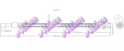 Шлангопровод KAWE H7157