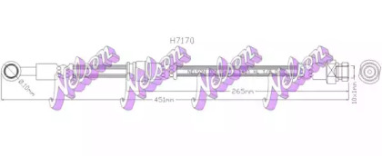 Шлангопровод KAWE H7170