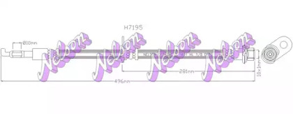 Шлангопровод KAWE H7195