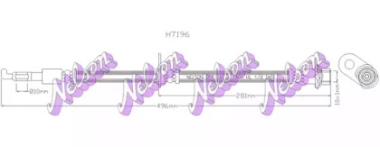 Шлангопровод KAWE H7196