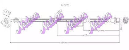 Шлангопровод KAWE H7201