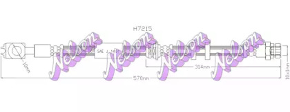 Шлангопровод KAWE H7215