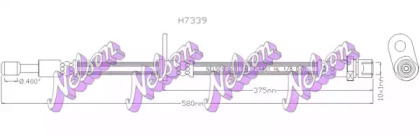 Тормозной шланг KAWE H7339