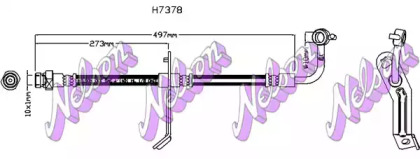 Шлангопровод KAWE H7378