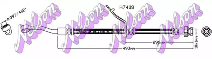 Шлангопровод KAWE H7408