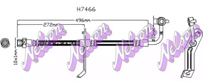 Шлангопровод KAWE H7466