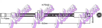 Шлангопровод KAWE H7542