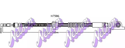 Шлангопровод KAWE H7586