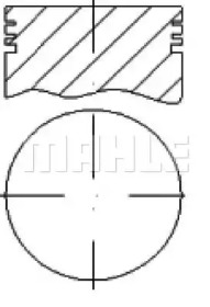 Топливный фильтр MAHLE ORIGINAL KC 578D