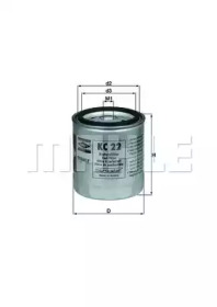 Фильтр MAHLE ORIGINAL KC 22