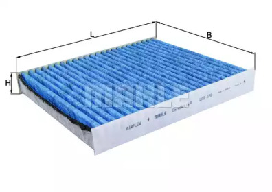 Фильтр, воздух во внутренном пространстве MAHLE ORIGINAL LAO 171