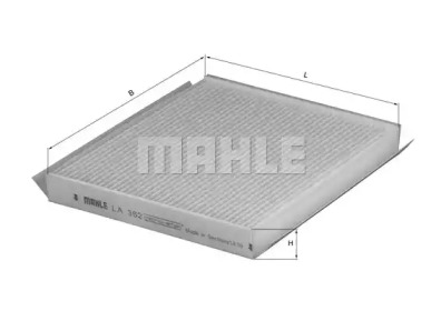 Фильтр MAHLE ORIGINAL LA 362