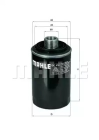 Фильтр MAHLE ORIGINAL OC 456