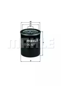 Фильтр MAHLE ORIGINAL OC 521