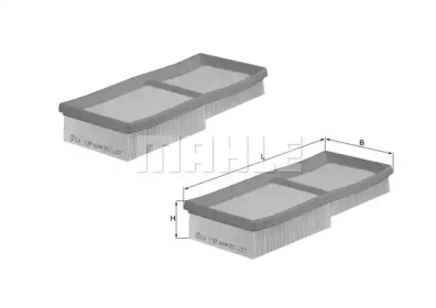 Фильтр MAHLE ORIGINAL LX 1137/S