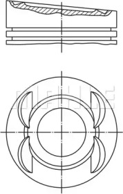 Фильтр MAHLE ORIGINAL LX 3062