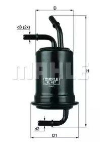 Фильтр MAHLE ORIGINAL KL 487