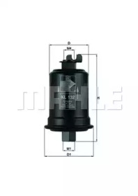 Фильтр MAHLE ORIGINAL KL 132