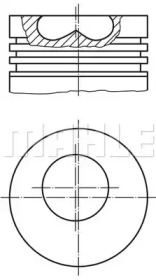  MAHLE ORIGINAL 061 PI 00127 000