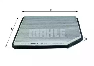 Фильтр MAHLE ORIGINAL LAK 616