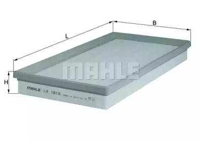 Фильтр MAHLE ORIGINAL LX 1818