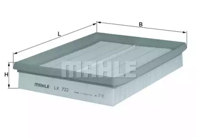 Фильтр MAHLE ORIGINAL LX 722