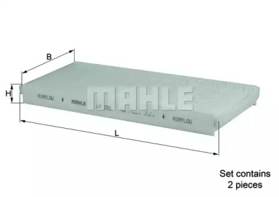 Фильтр MAHLE ORIGINAL LA 235/S